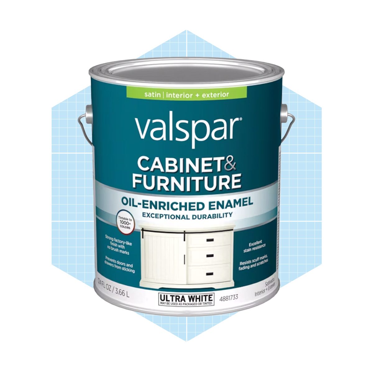 Valspar Satin Base Cabinet Enamel Paint