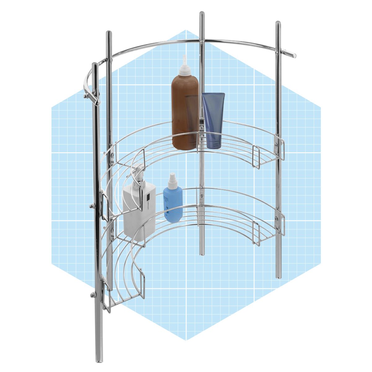 2 Tier Metal Under Sink Organizer Ecomm Wayfair.com