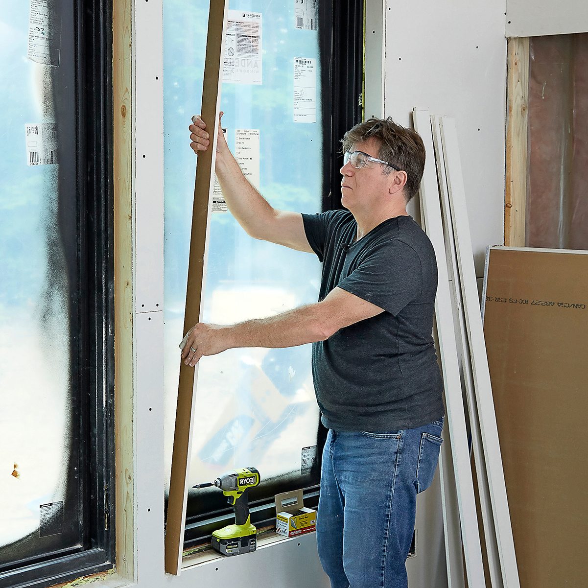 Drywall Window Return