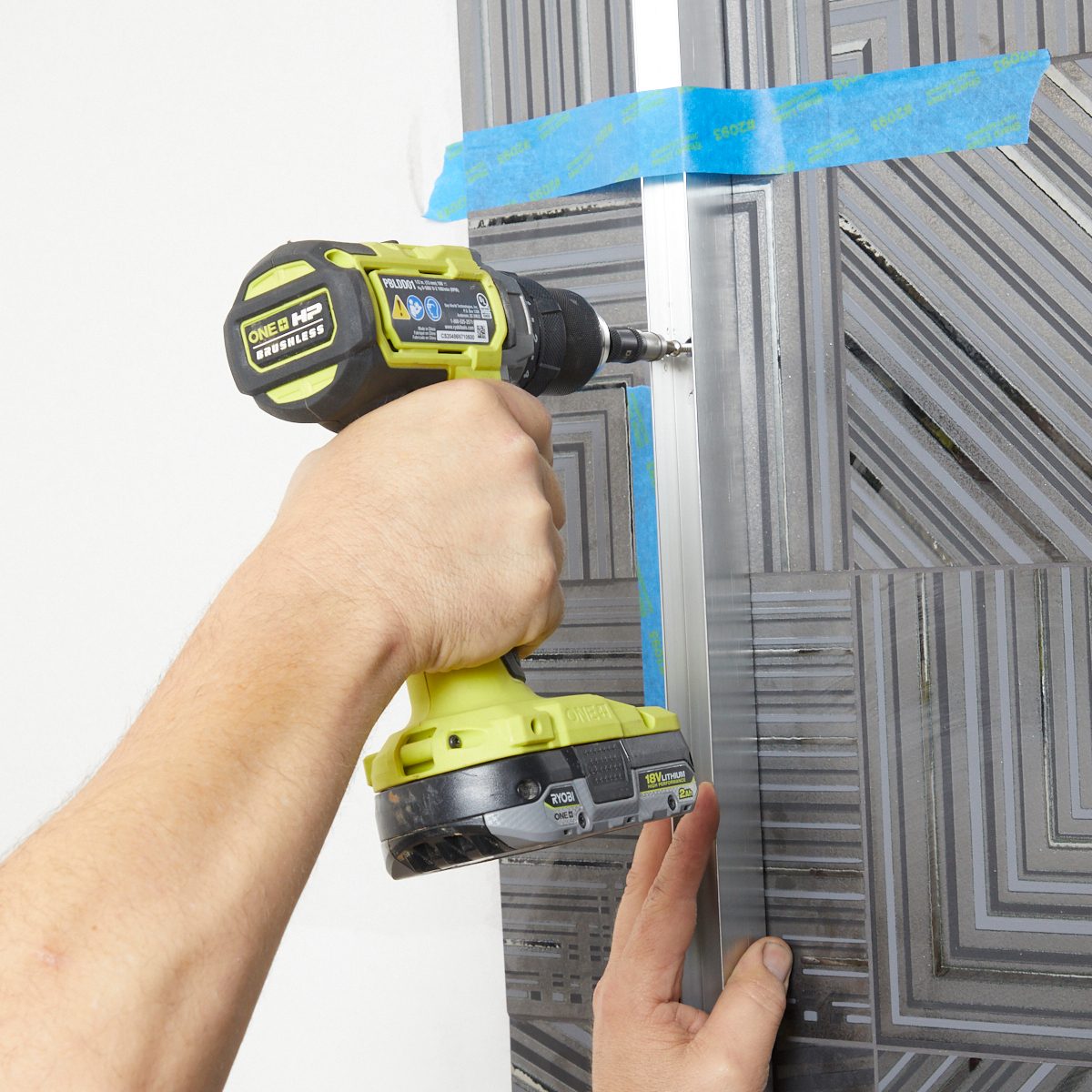 Installing a shower panel