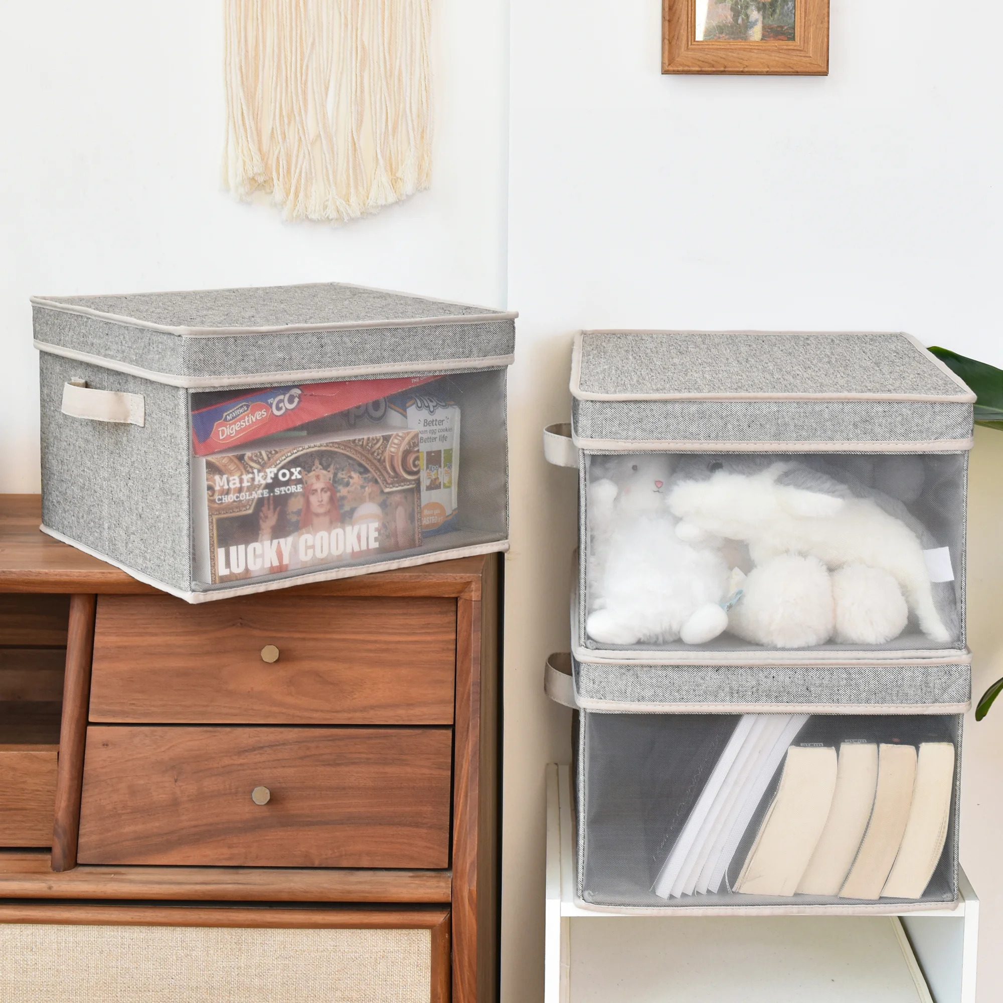 Foldable+fabric+bin+set Ecomm Via Wayfair.com