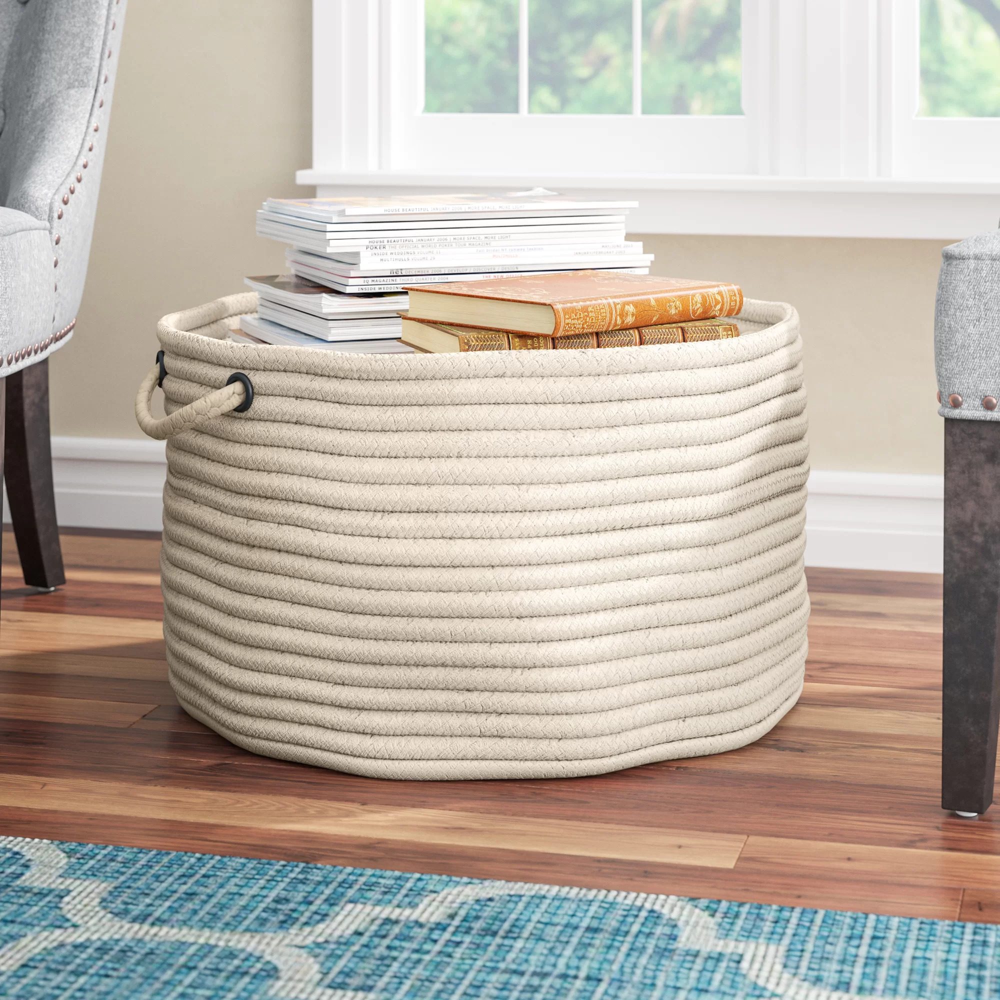 Utility+fabric+basket Ecomm Via Wayfair.com