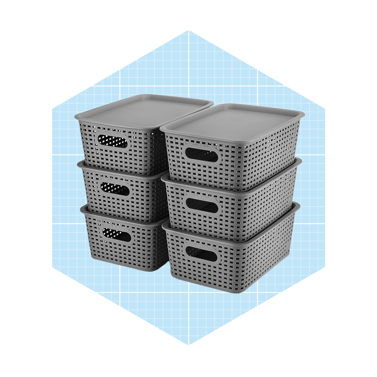 Areyzin Plastic Storage Baskets Ecomm Via Amazon