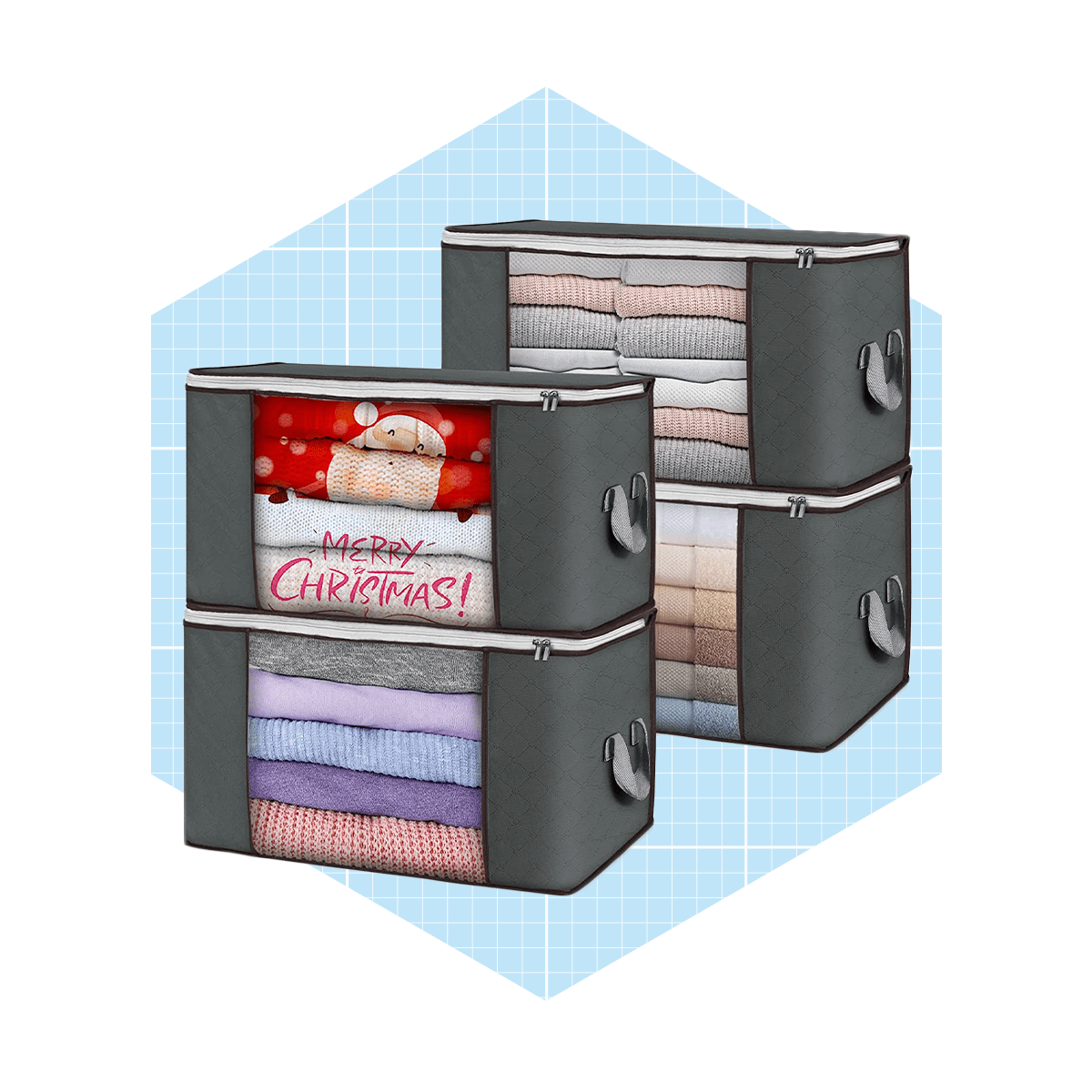 Large Storage Bags 4 Pack Clothes Ecomm Via Amazon