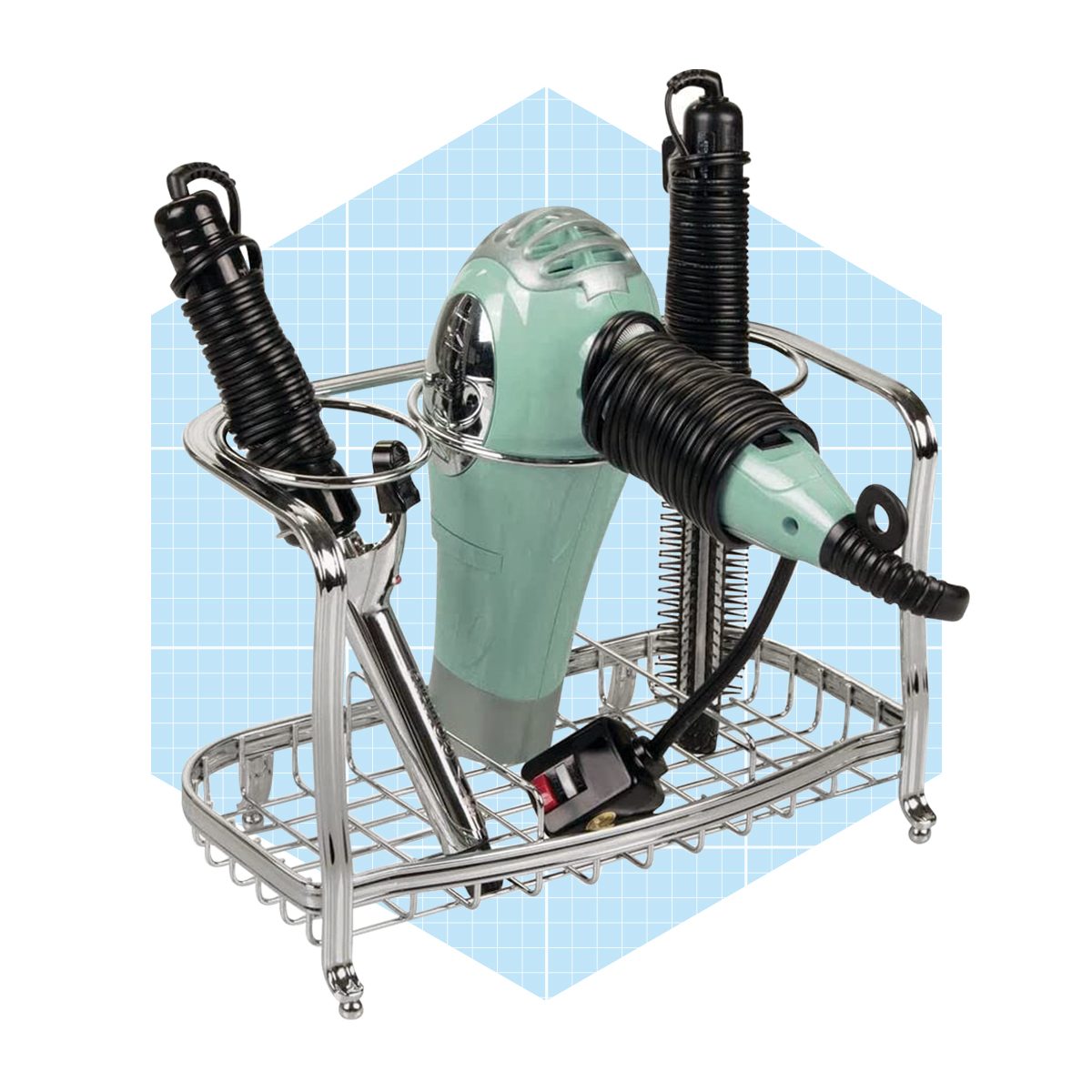 Mdesign Metal Hair Care & Styling Tool Organizer Holder Ecomm Amazon.com