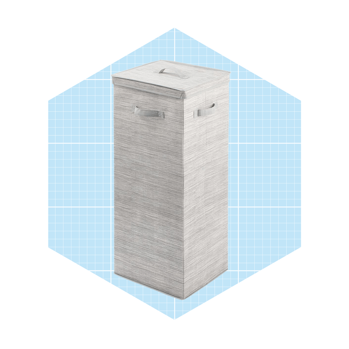 Mdesign Tall Gift Wrapping Paper Storage Box Handles Ecomm Via Walmart