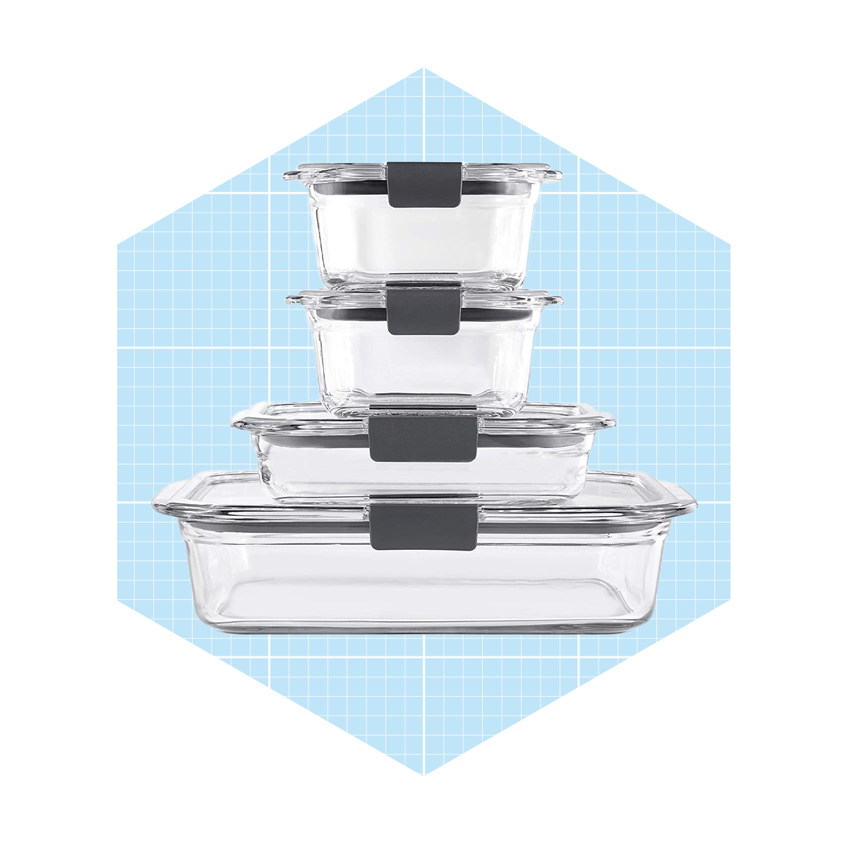 Rubbermaid Brilliance Glass Storage Containers Ecomm Via Amazon