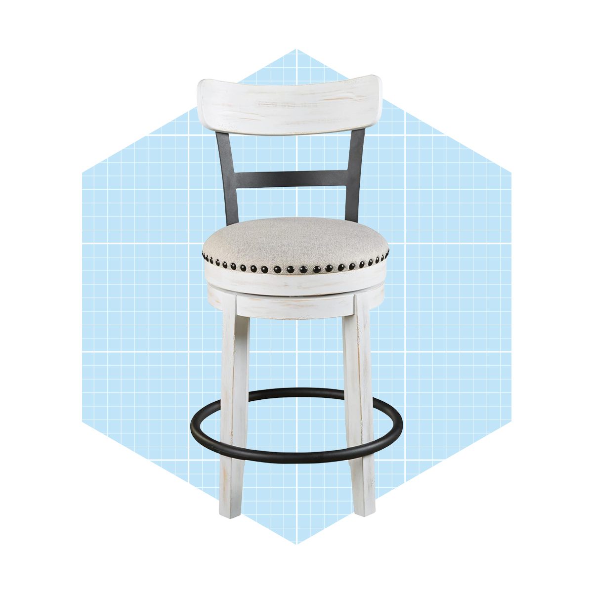 Ashley Valebeck Modern Swivel Barstool