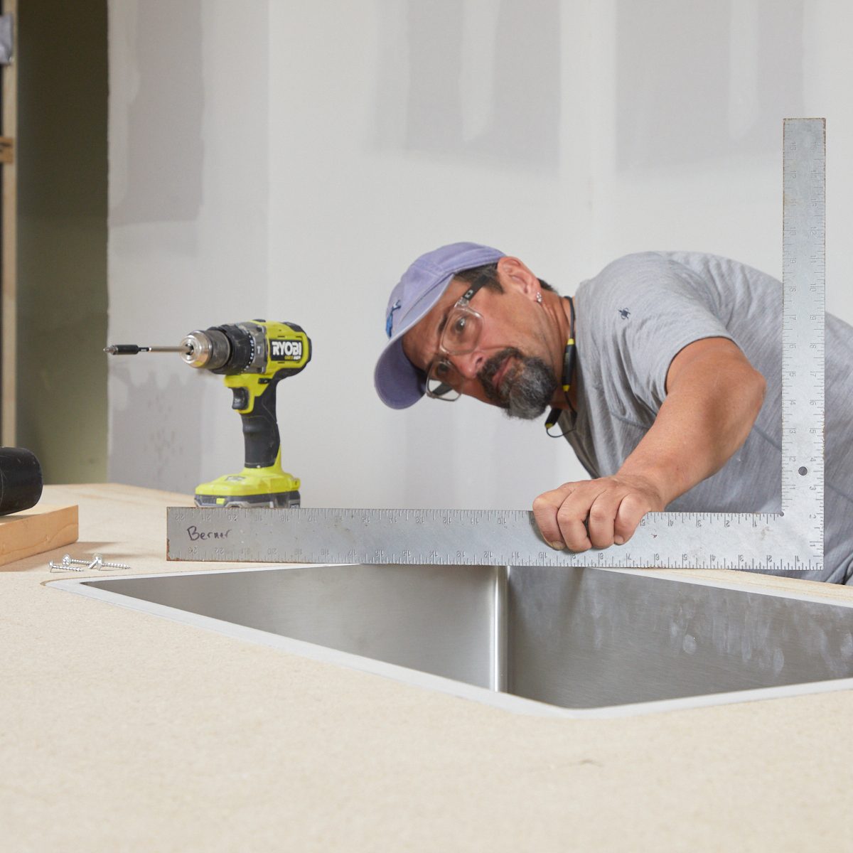 Make sure it's flush