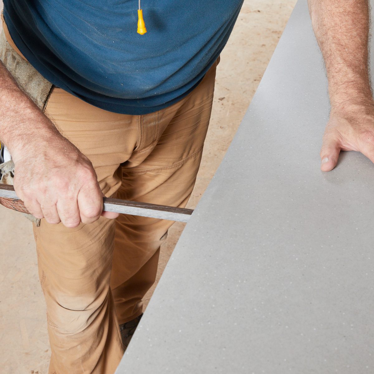 Placing the laminate