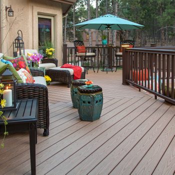 compost Deck after being cleaned