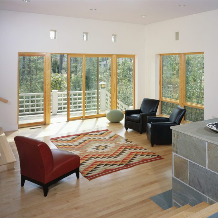 Steps Descending to Living Room