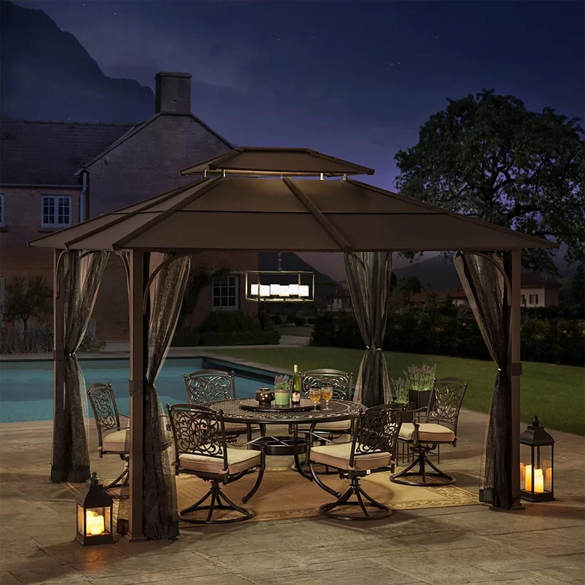 Sunjoy Steel Gazebo Kit