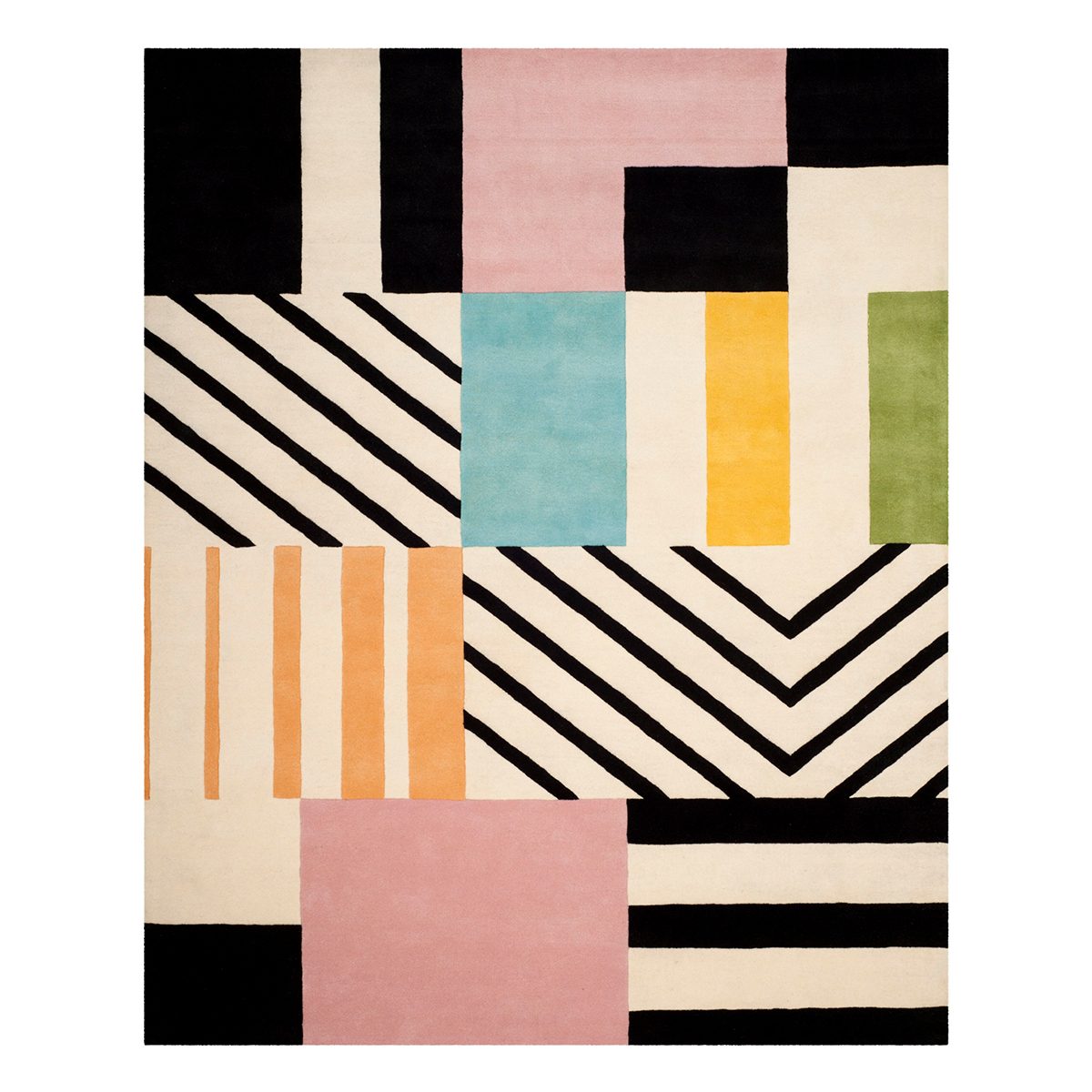 Colorful Geometric Area Rug