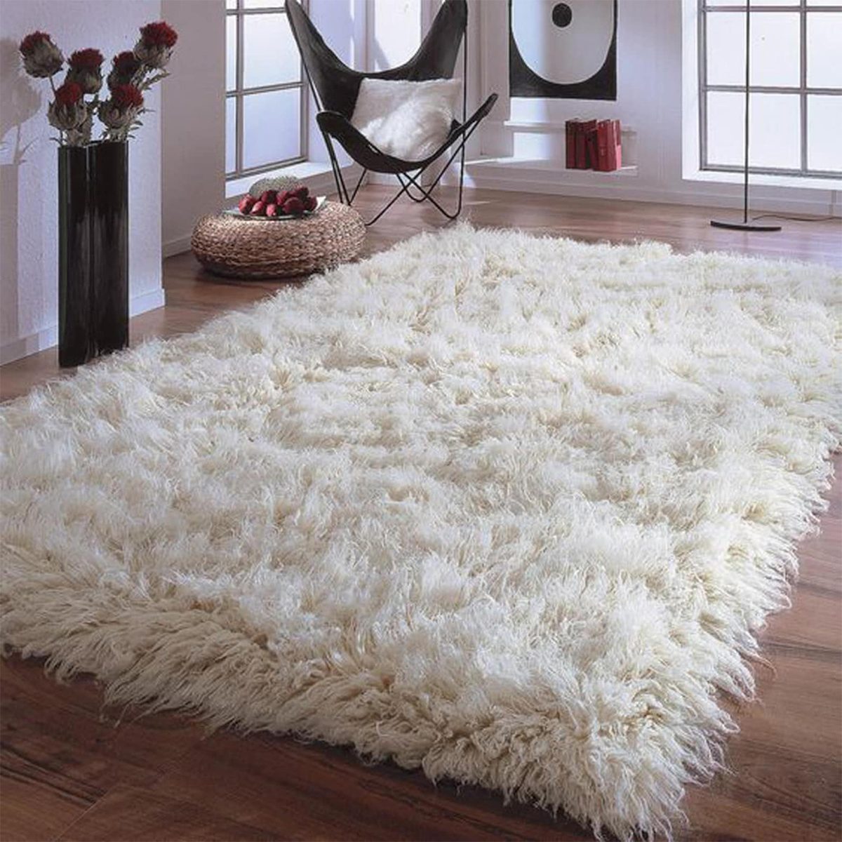 Flokati Shag Area Rug