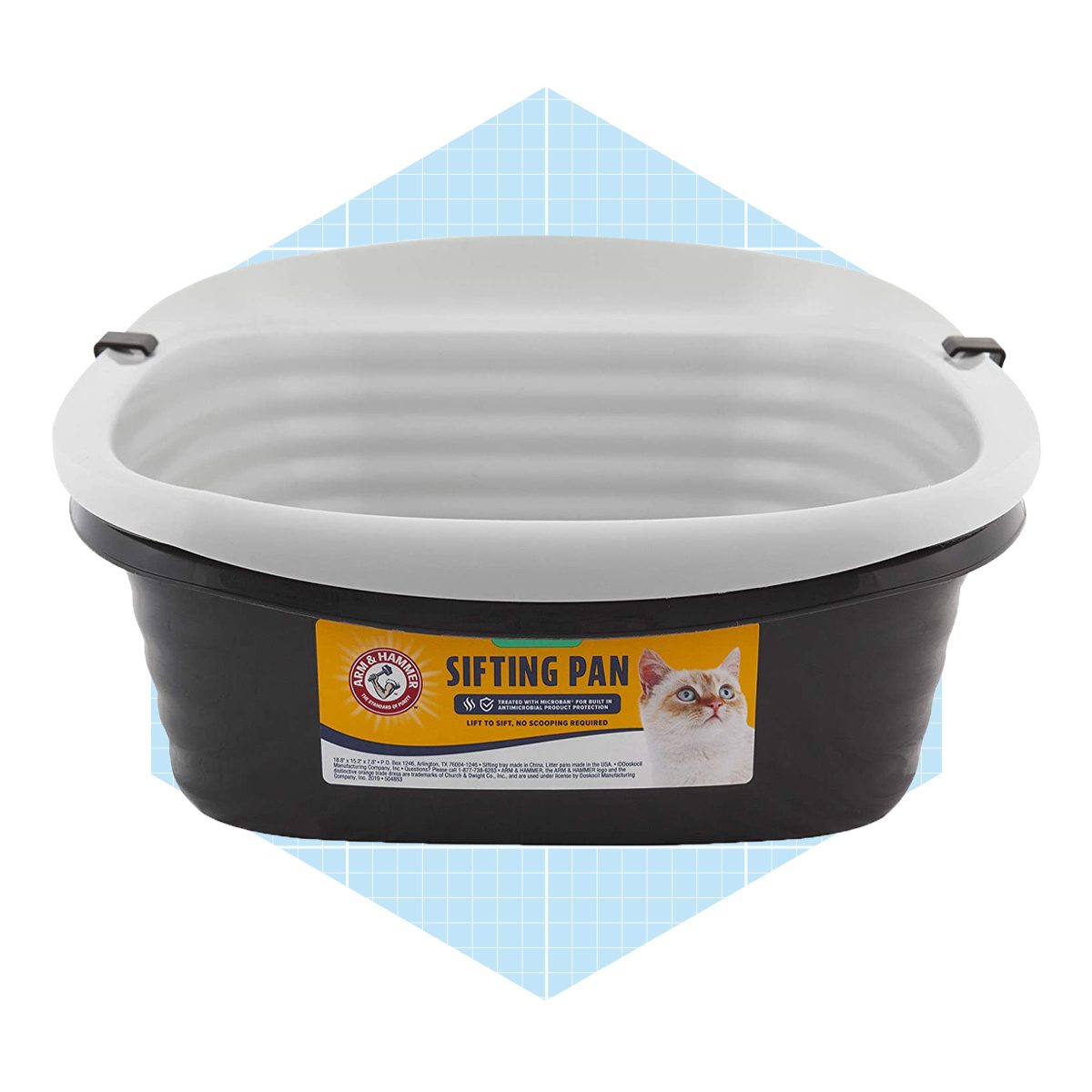 Petmate Arm & Hammer Large Sifting Litter Box With Microban For Odor Control Ecomm Amazon.com