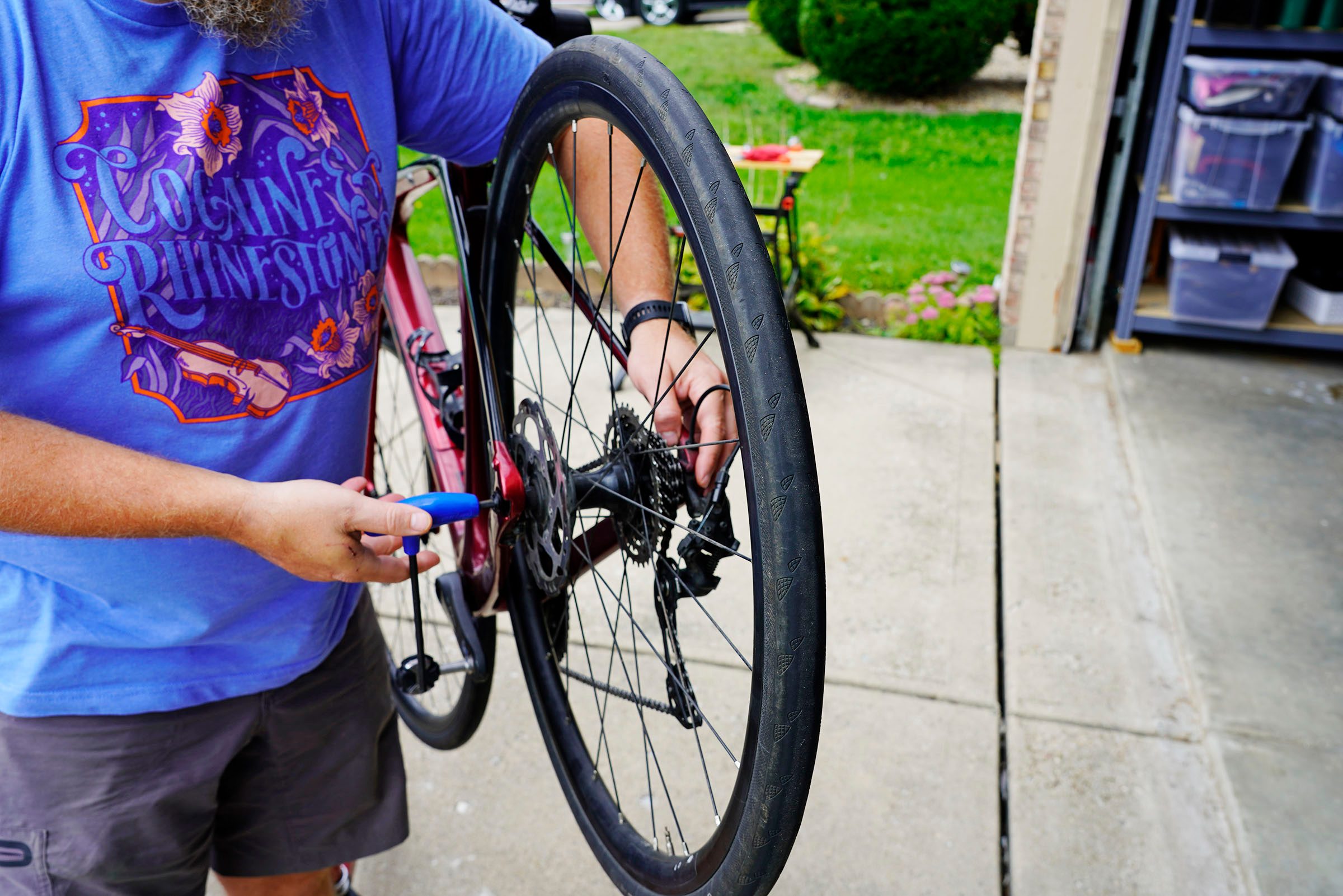 Replace Bicycle Wheel after changing cassette