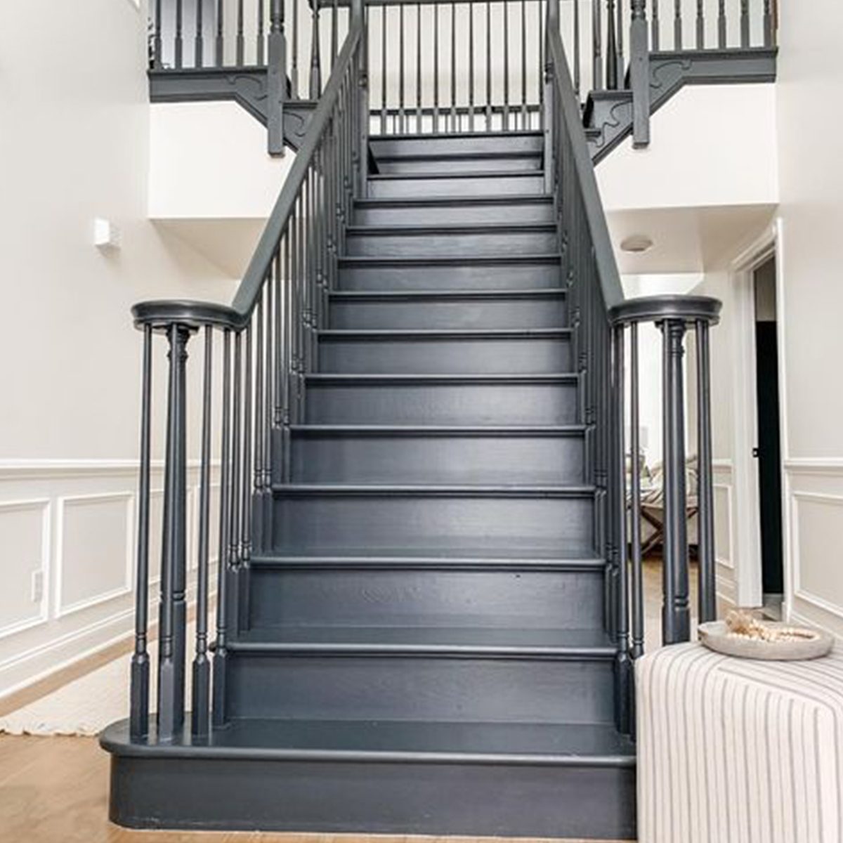 Black Painted Stair Case