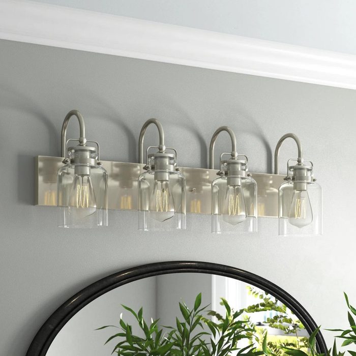 Lough 4 Light Dimmable Vanity Light