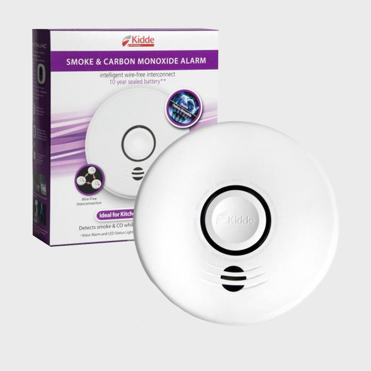 Kidde Two In One Smoke And Carbon Monoxide Detectors Via Homedepot