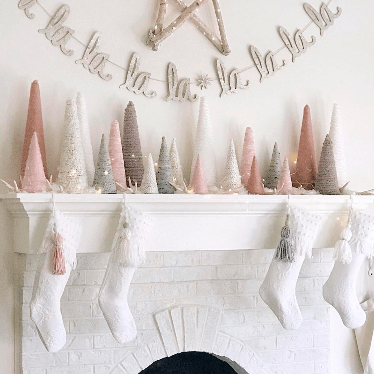 Soft Sparkle Fireplace