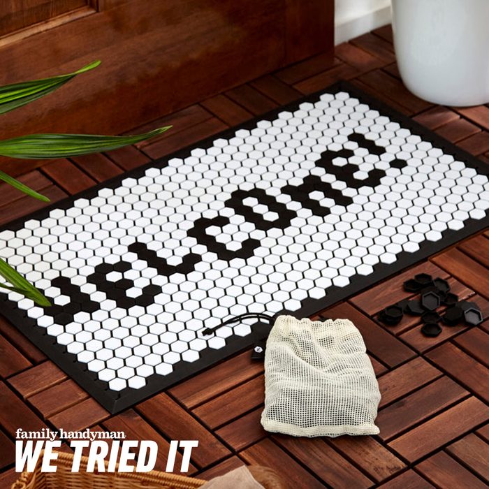 Customizable Tile Mat For Entryways