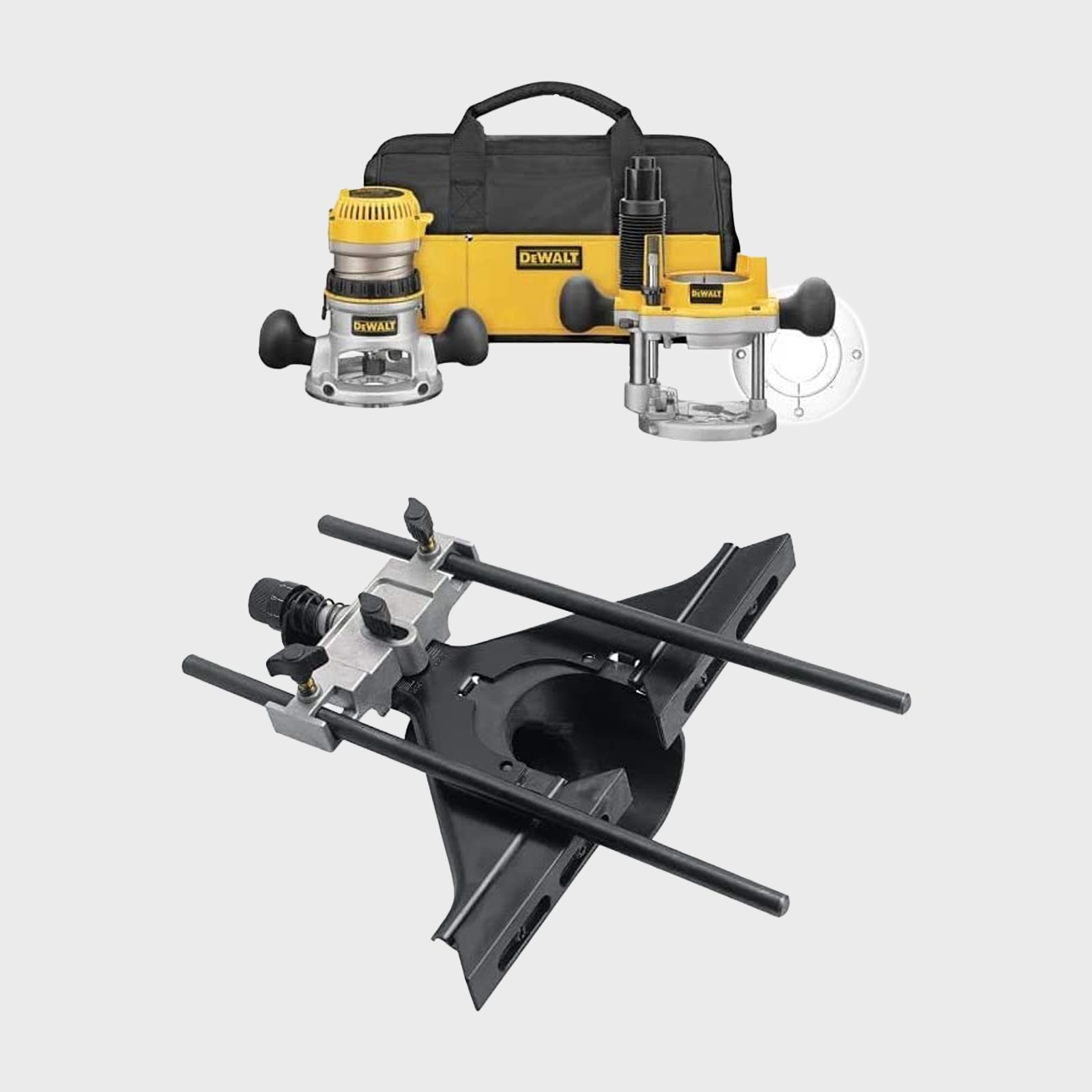 Dewalt Fixed Plunge Base Kit Via Amazon