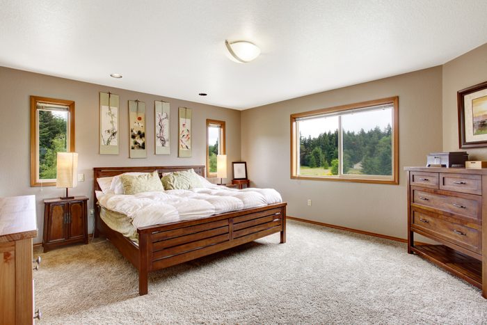 flush mountain bedroom lighting