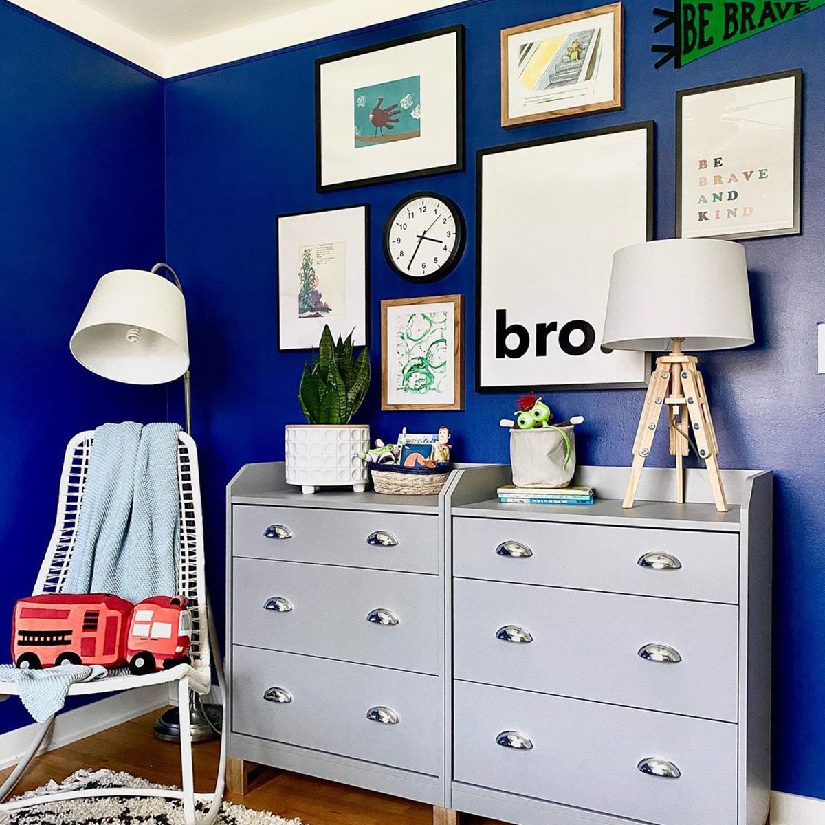 Cobalt Blue Paint Ideas