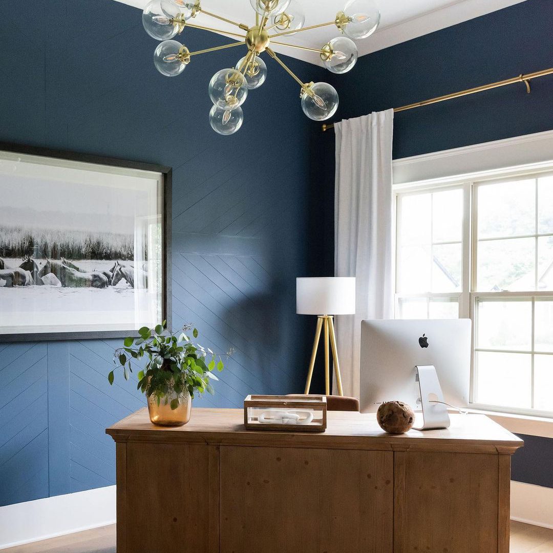 Dark Blue Paint Idea