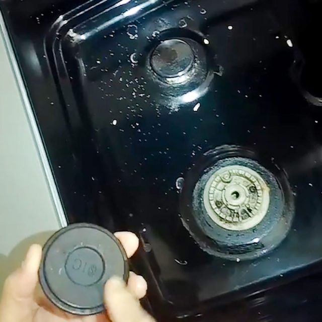 Remove Burner Cap