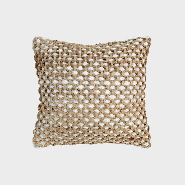 Braided Jute Throw Pillows