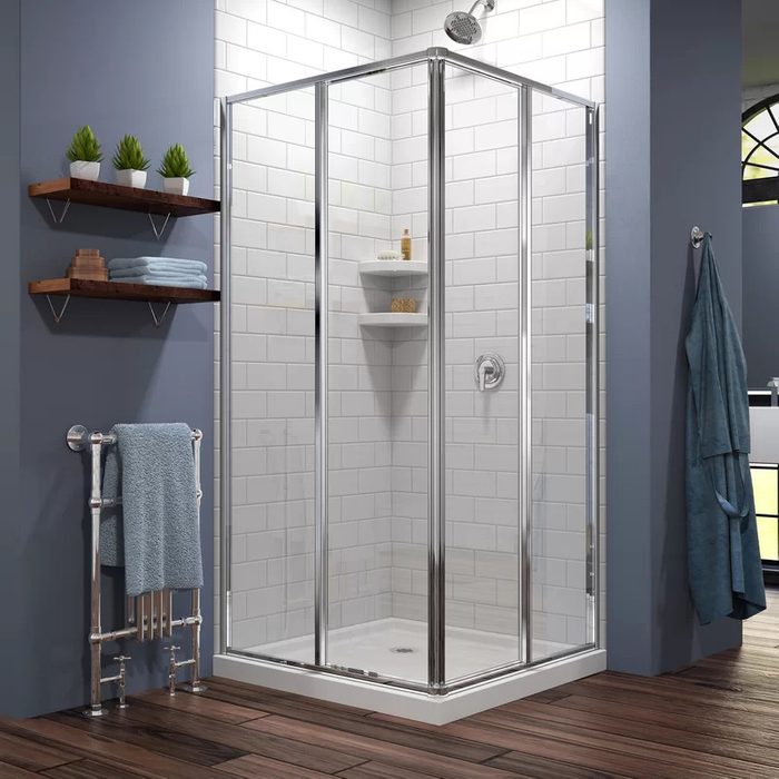 Cornerview Framed Square Sliding Shower Ecomm Via Wayfair.com