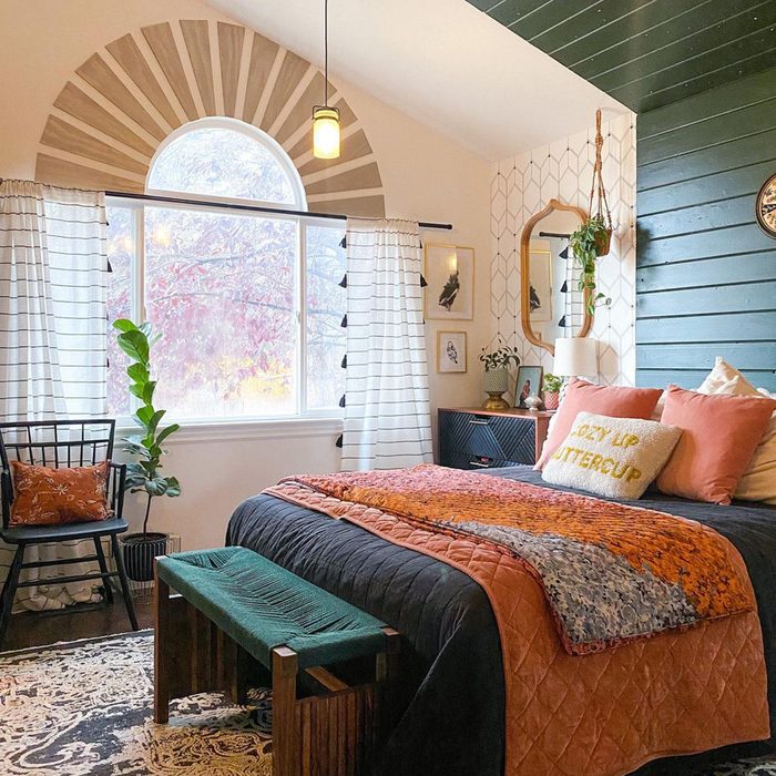 Cozy And Colorful Bedroom