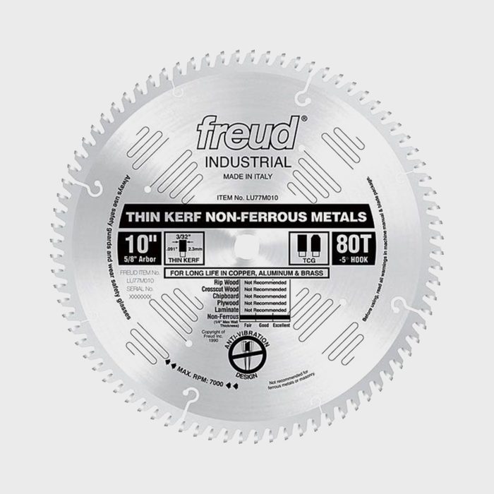 Miter Saw Blade For Metal The Freud Lu77m010