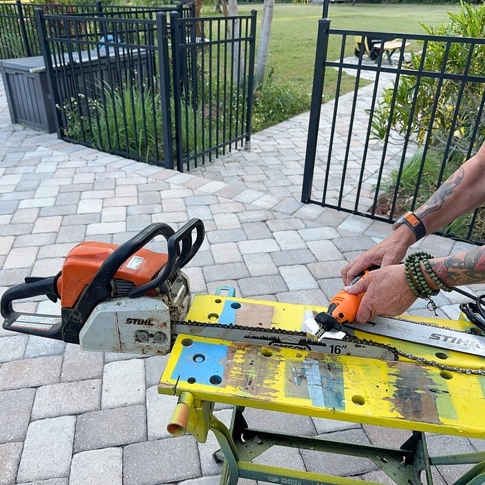 Sharp Pebble Chain Saw Sharpener Pamela Bonduran Ssedit