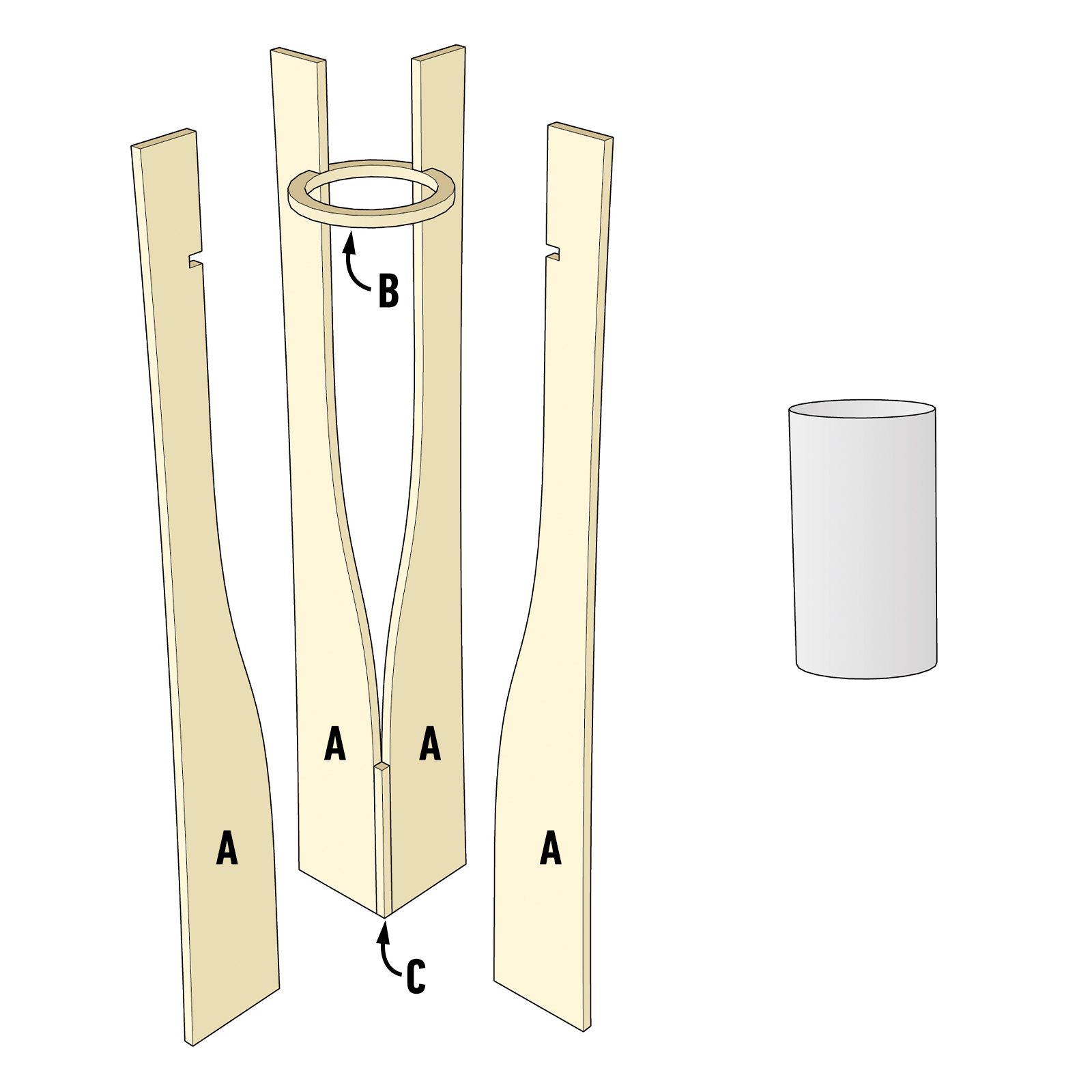 Wooden Floor Lamp Tech Art Fh22mar 616 52 Ta01