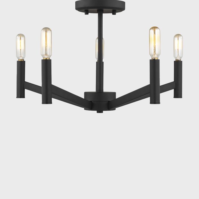 Five Light Semi Flush Mount Chandelier Ecomm Via Lightcenterinc