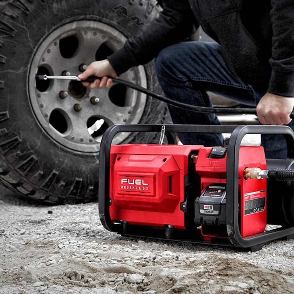 7 Best Portable Air Compressors And Best Inflator Ft Via Milwaukeetools.com