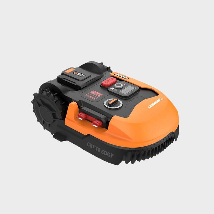Worx Power Share 8 In. 20 Volt 6.0 Ah Robotic Landroid L Mower, Brushless Wheel Motor