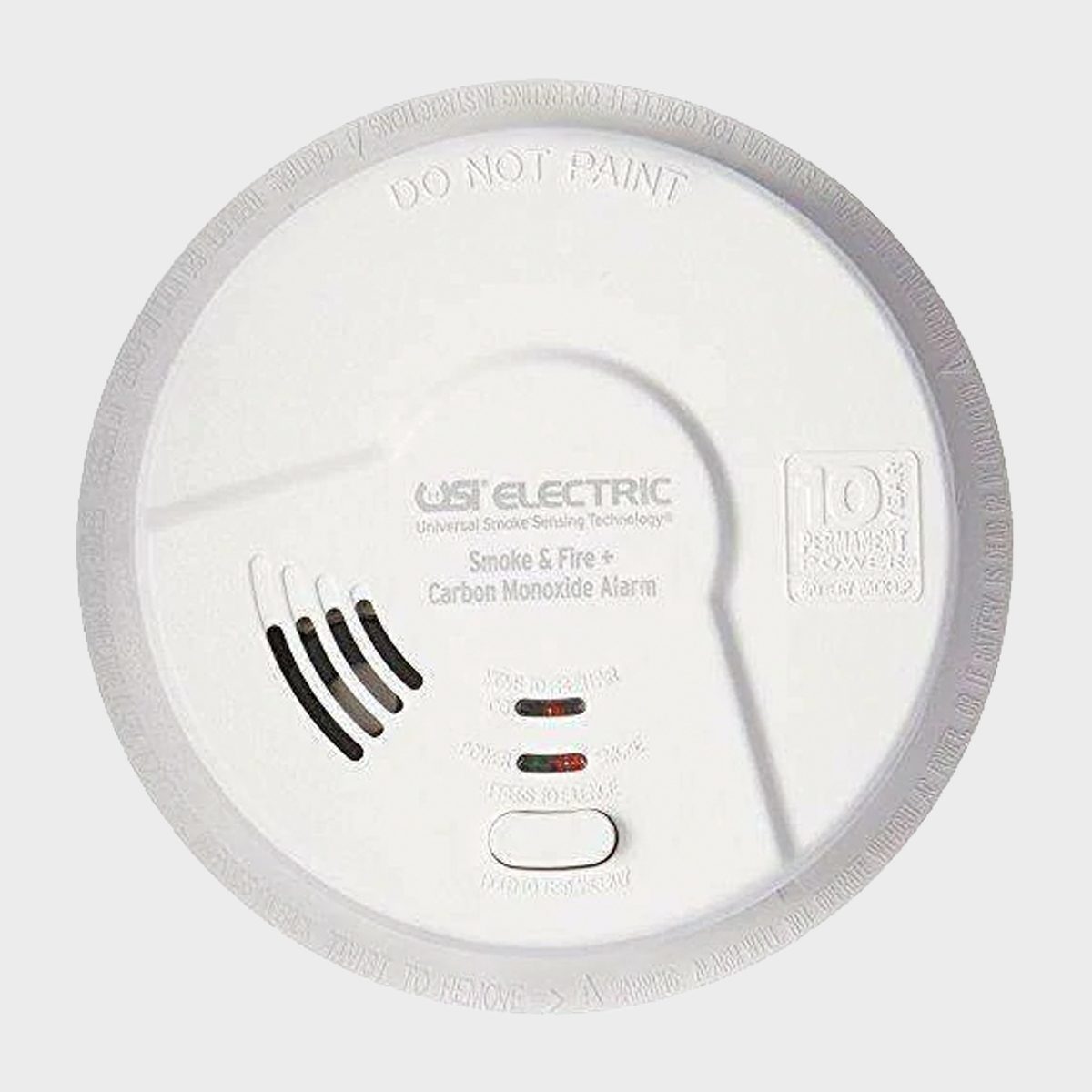 Usi 3 In 1 Tamper Proof Smoke, Fire, And Carbon Monoxide Smart Alarm