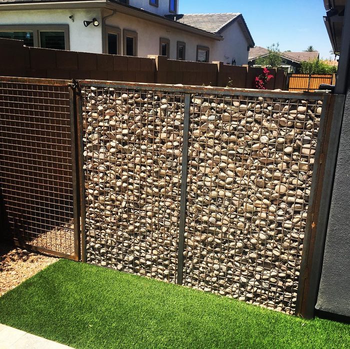 Gabion Wallside Gate