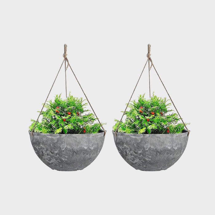 Large Hanging Planters For Indoor And Outdoor Plants Ecomm Amazon.com