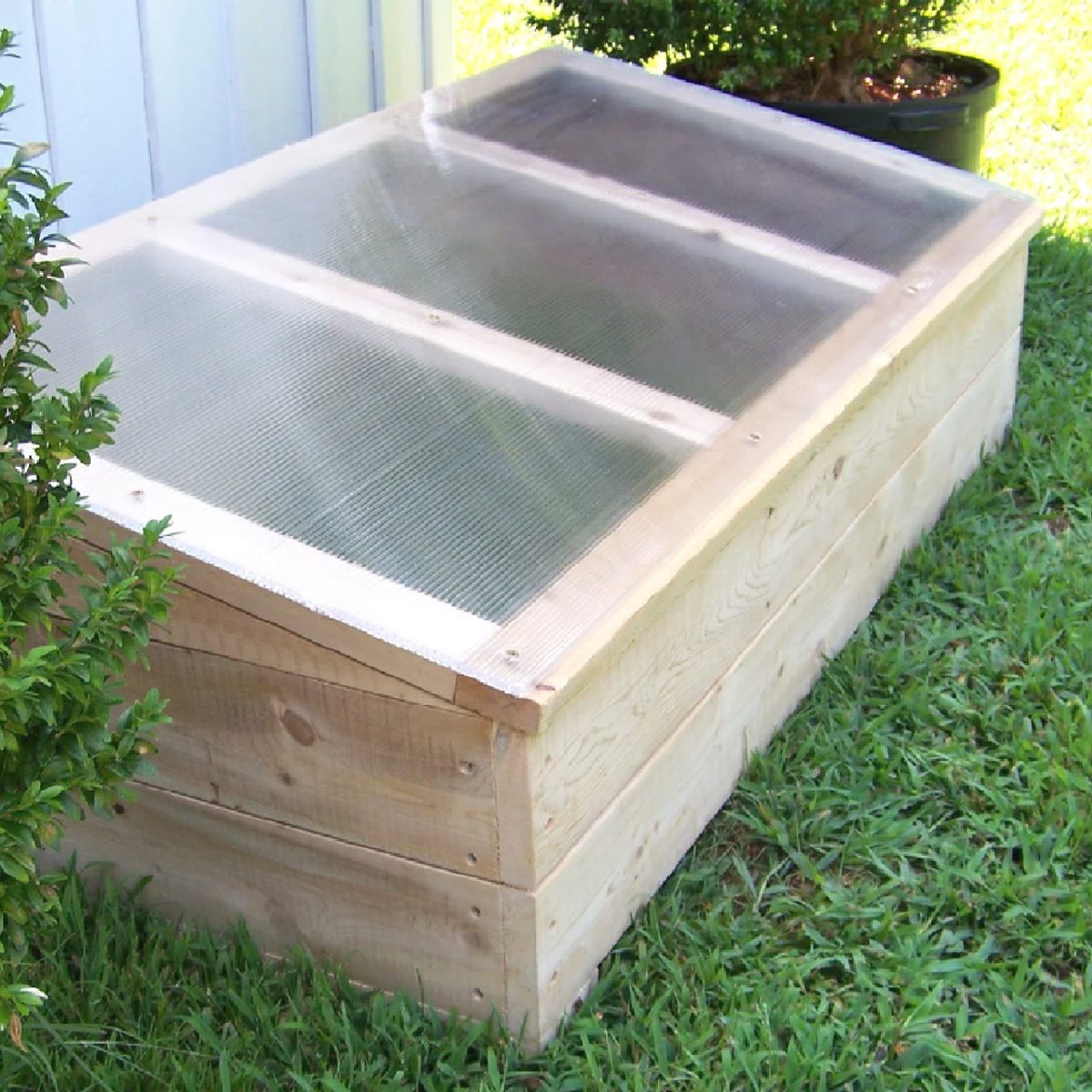 Cedar Cold Frame Garden Ecomm Etsy.com