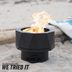 The Dual-Fuel Blue Sky Fire Pit Brings the Heat