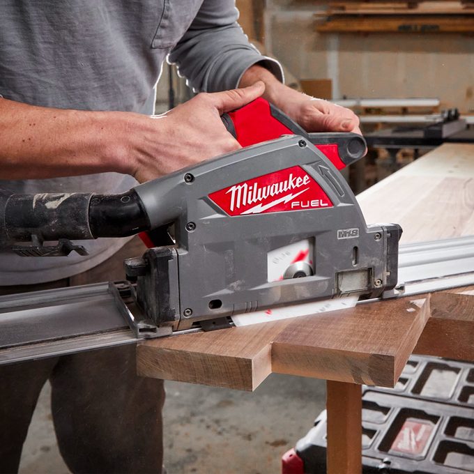 M18 Fuel 6 1:2'' Plunge Track Saw Courtesy Milwaukee Tools