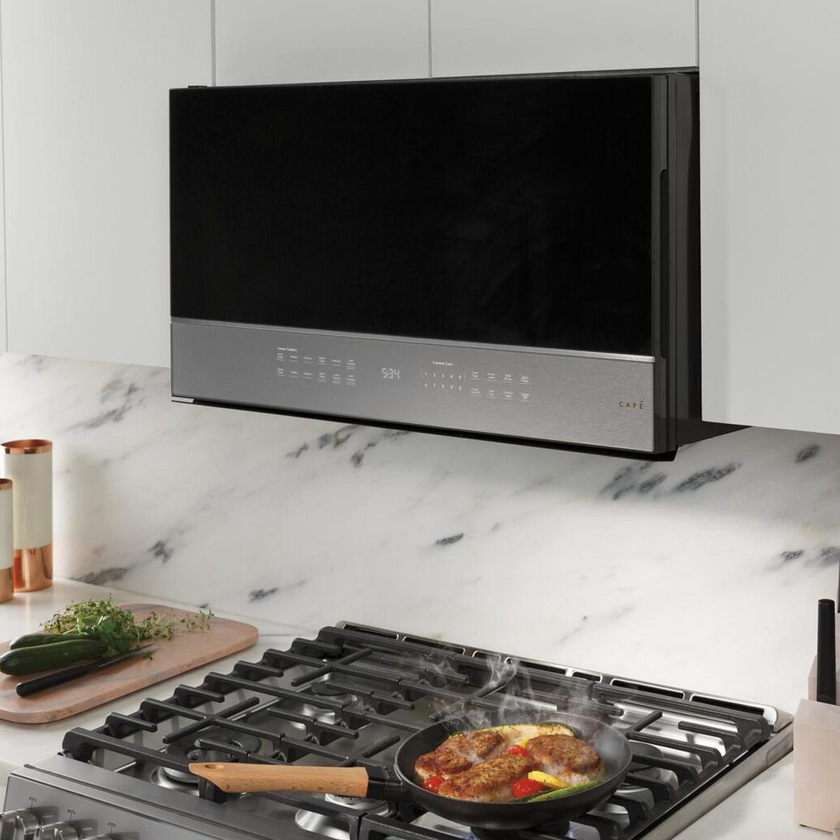 Cafe Smart Over The Range Microwave Oven