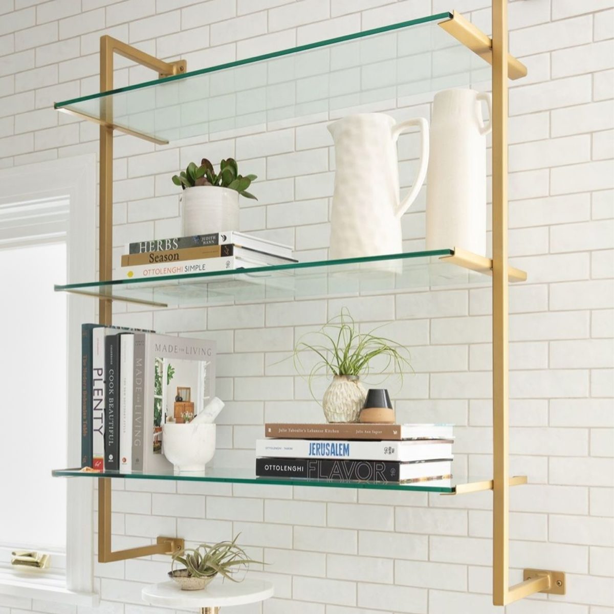 Elegant Open Shelving Courtesy @lcinteriors Via Instagram