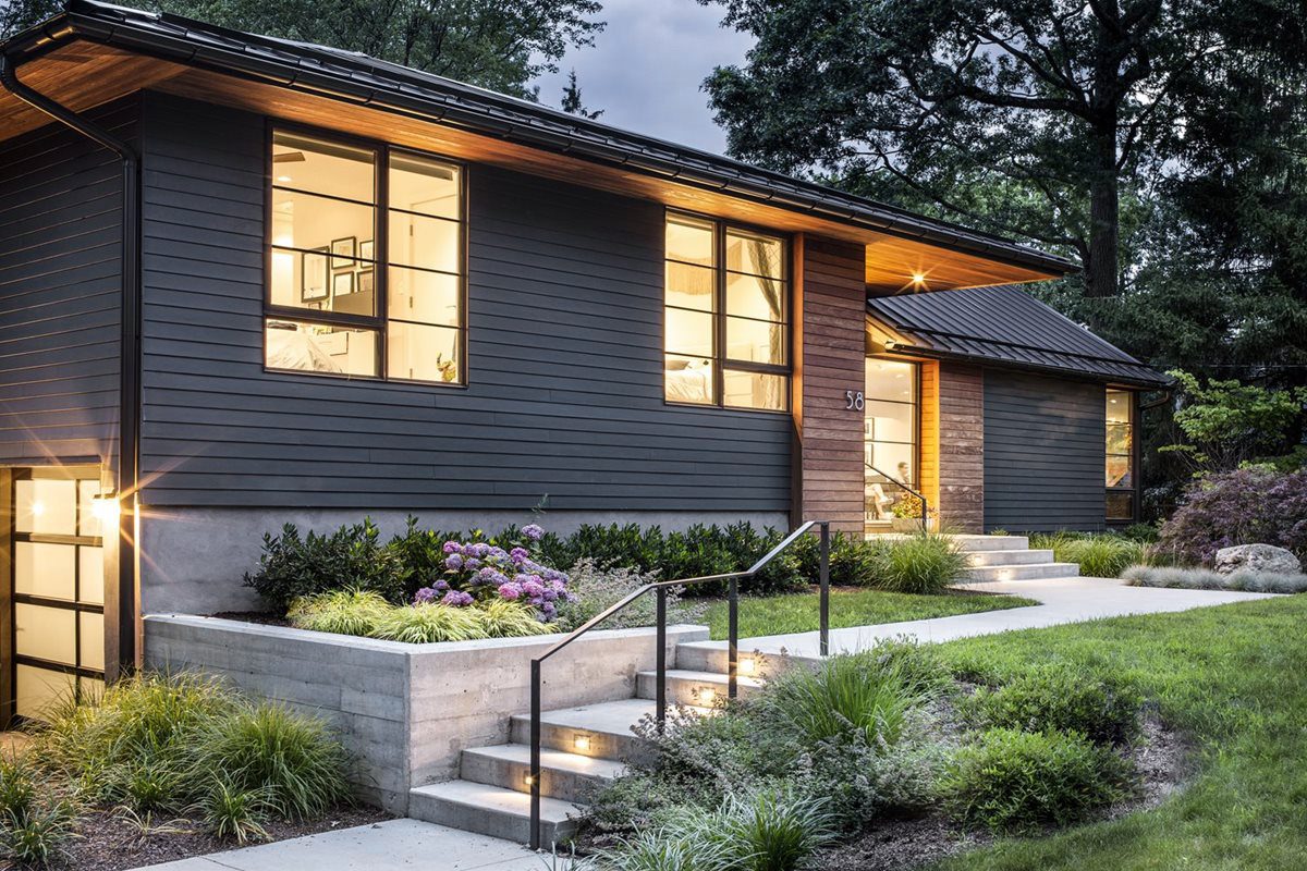 jet Black House exterior