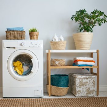 laundry room with a washing machine